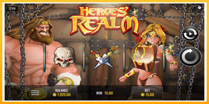 Máquina de jogos Heroes Realm - chance de ganhar dinheiro, foto 4