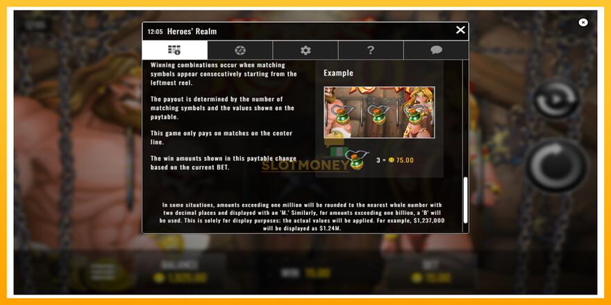 Máquina de jogos Heroes Realm - chance de ganhar dinheiro, foto 7