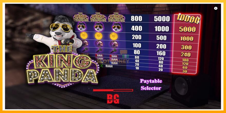 Máquina de jogos The King Panda - chance de ganhar dinheiro, foto 1