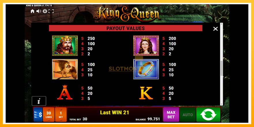 Máquina de jogos King Queen - chance de ganhar dinheiro, foto 6