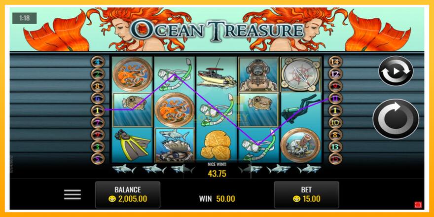 Máquina de jogos Ocean Treasure - chance de ganhar dinheiro, foto 2