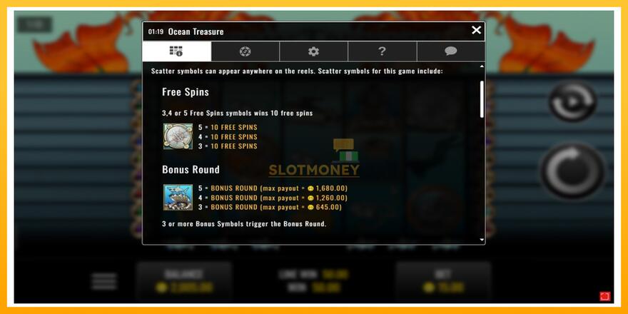 Máquina de jogos Ocean Treasure - chance de ganhar dinheiro, foto 3