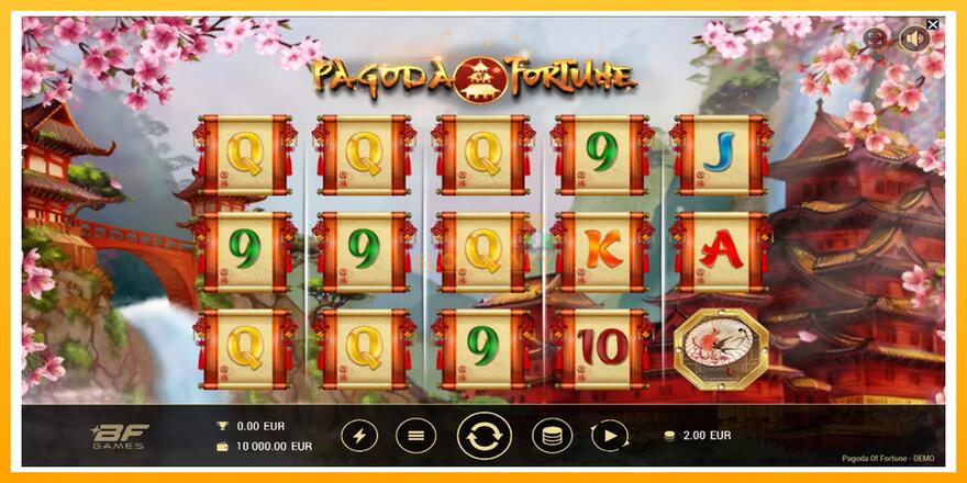 Máquina de jogos Pagoda of Fortune - chance de ganhar dinheiro, foto 1