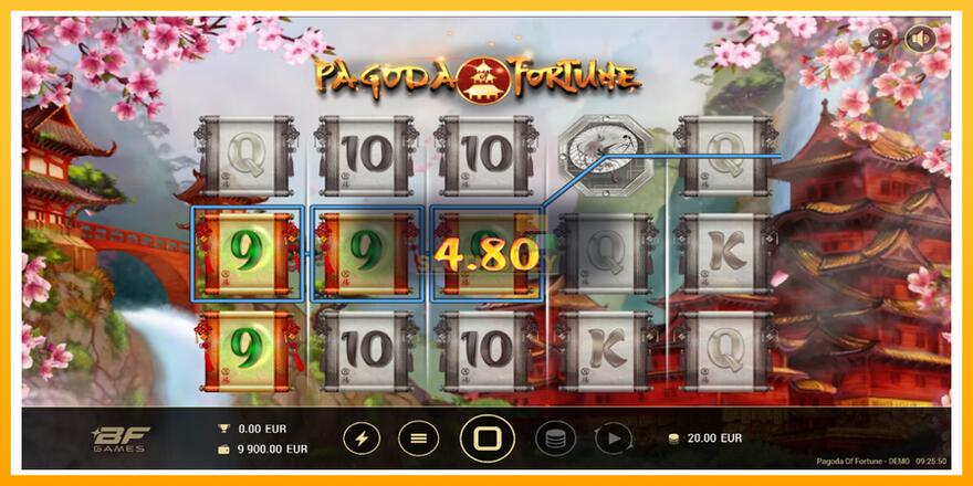 Máquina de jogos Pagoda of Fortune - chance de ganhar dinheiro, foto 2