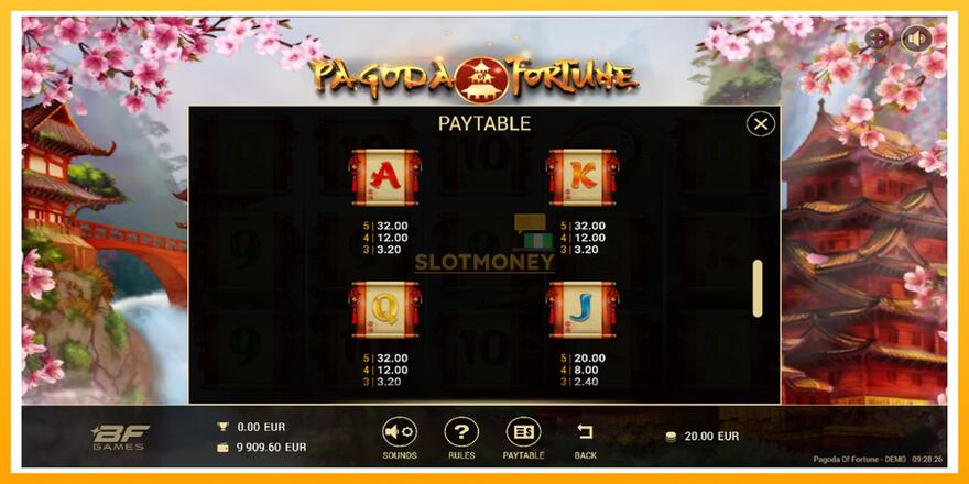 Máquina de jogos Pagoda of Fortune - chance de ganhar dinheiro, foto 6