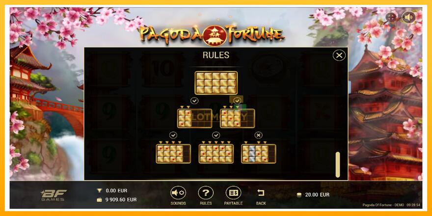 Máquina de jogos Pagoda of Fortune - chance de ganhar dinheiro, foto 7