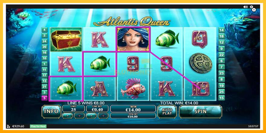 Máquina de jogos Atlantis Queen - chance de ganhar dinheiro, foto 4