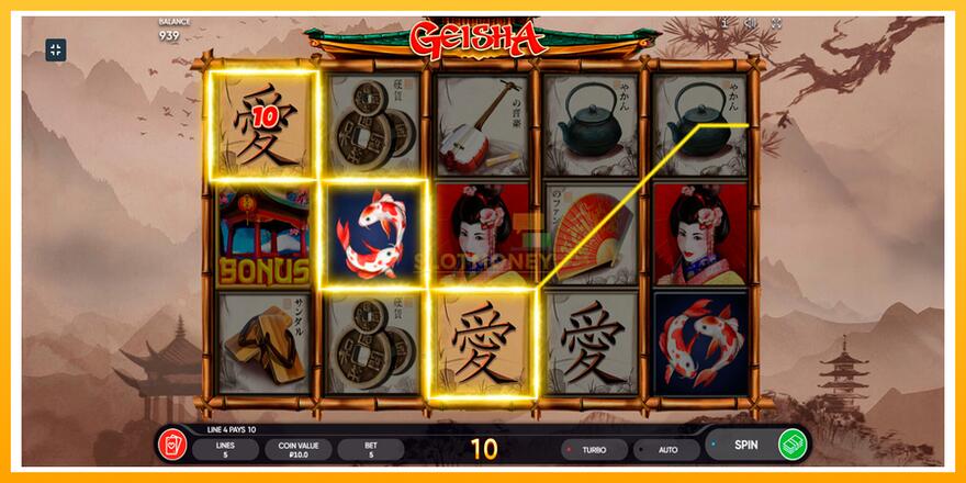 Máquina de jogos Geisha - chance de ganhar dinheiro, foto 2