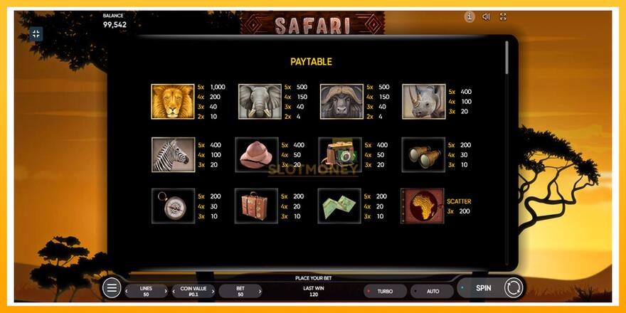 Máquina de jogos Safari - chance de ganhar dinheiro, foto 6