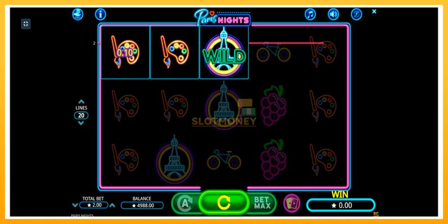 Máquina de jogos Paris Nights - chance de ganhar dinheiro, foto 2