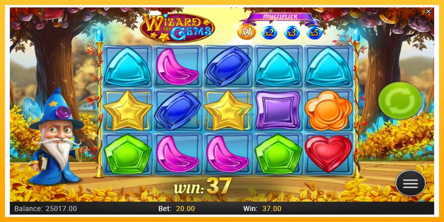 Máquina de jogos Wizard of Gems - chance de ganhar dinheiro, foto 3