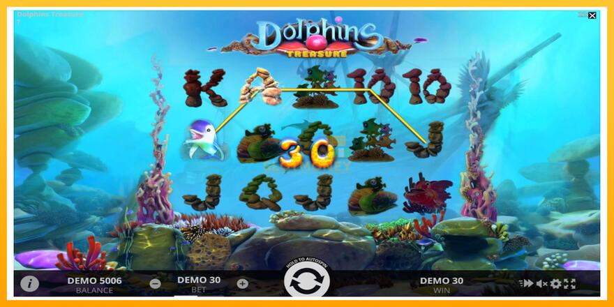 Máquina de jogos Dolphins Treasure - chance de ganhar dinheiro, foto 3