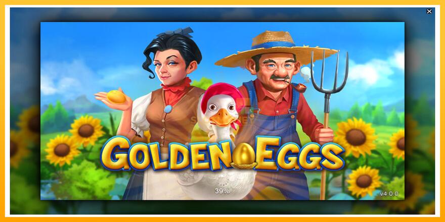 Máquina de jogos Golden Eggs - chance de ganhar dinheiro, foto 1