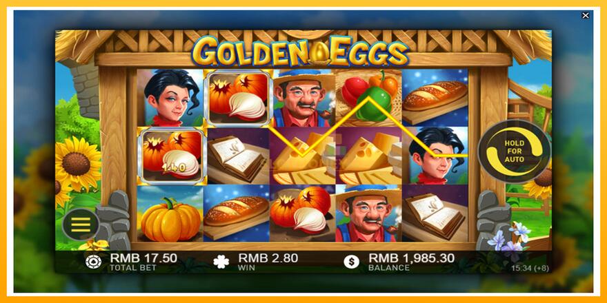 Máquina de jogos Golden Eggs - chance de ganhar dinheiro, foto 3