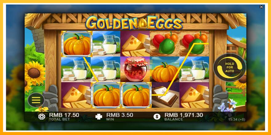 Máquina de jogos Golden Eggs - chance de ganhar dinheiro, foto 4