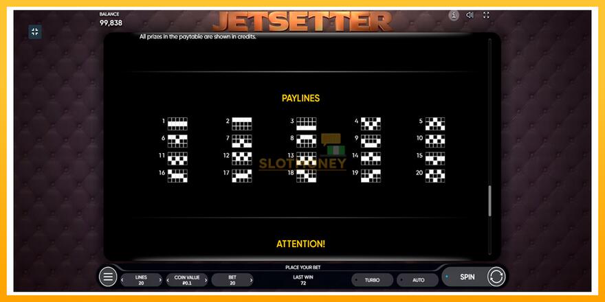 Máquina de jogos Jetsetter - chance de ganhar dinheiro, foto 7