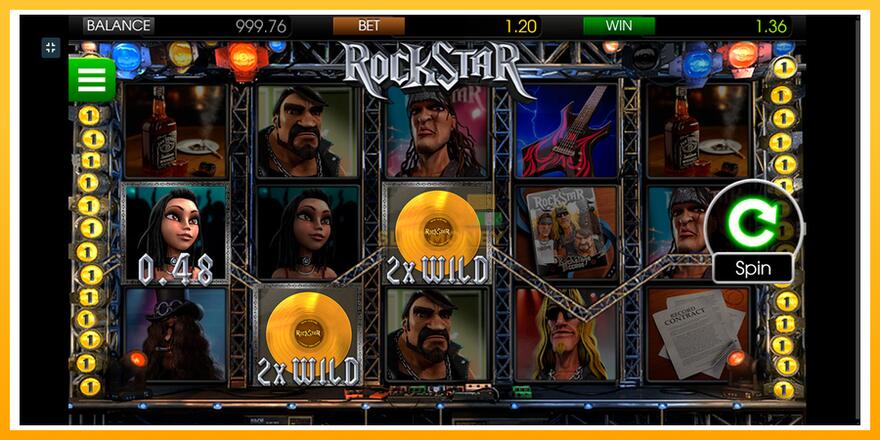 Máquina de jogos Rockstar - chance de ganhar dinheiro, foto 3