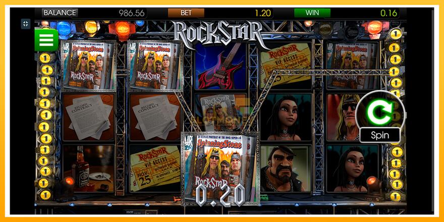 Máquina de jogos Rockstar - chance de ganhar dinheiro, foto 4