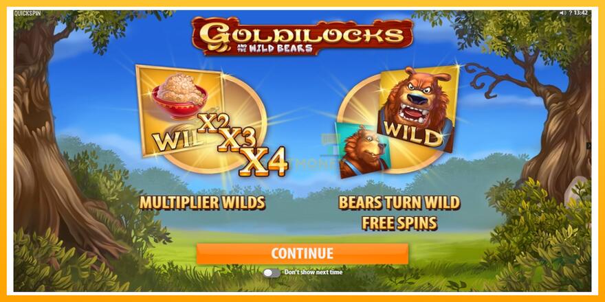 Máquina de jogos Goldilocks and the Wild Bears - chance de ganhar dinheiro, foto 1