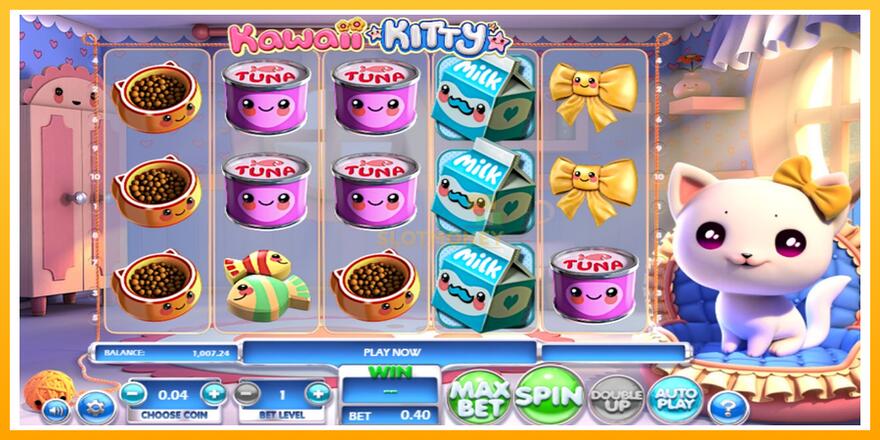 Máquina de jogos Kawaii Kitty - chance de ganhar dinheiro, foto 2