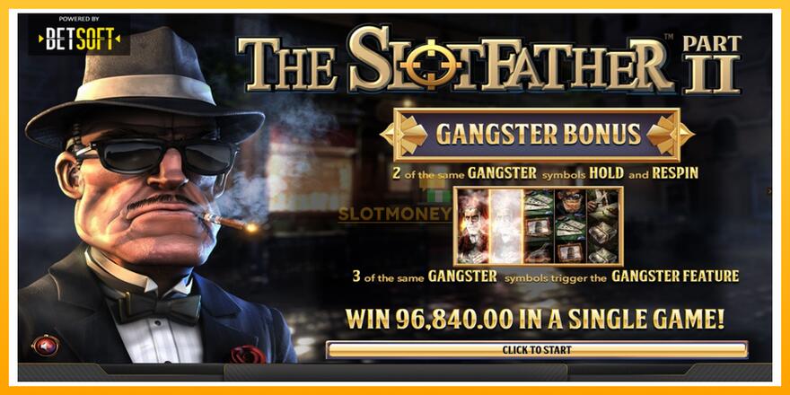 Máquina de jogos The Slotfather 2 - chance de ganhar dinheiro, foto 1