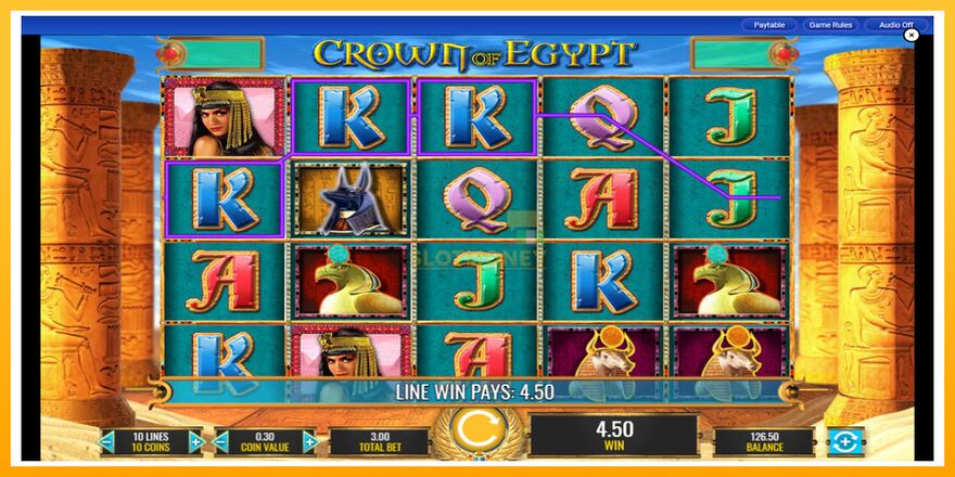 Máquina de jogos Crown of Egypt - chance de ganhar dinheiro, foto 2