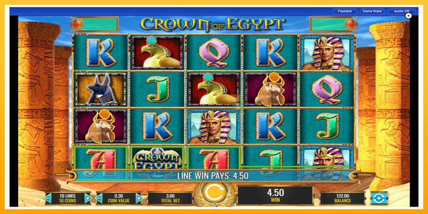 Máquina de jogos Crown of Egypt - chance de ganhar dinheiro, foto 3