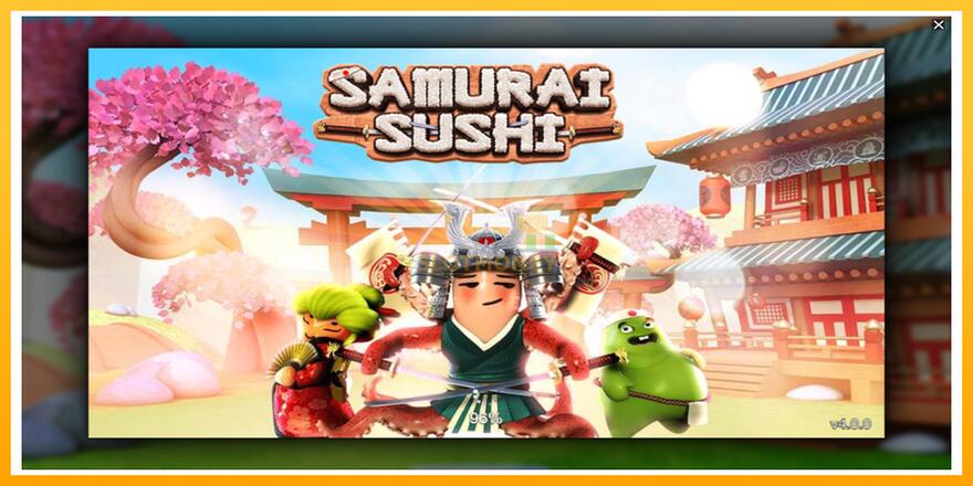 Máquina de jogos Samurai Sushi - chance de ganhar dinheiro, foto 1