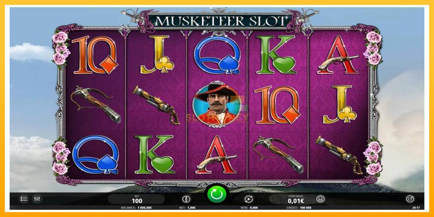 Máquina de jogos Musketeer Slot - chance de ganhar dinheiro, foto 2