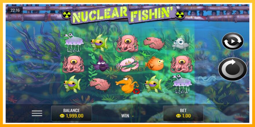 Máquina de jogos Nuclear Fishin’ - chance de ganhar dinheiro, foto 1