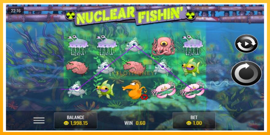 Máquina de jogos Nuclear Fishin’ - chance de ganhar dinheiro, foto 2