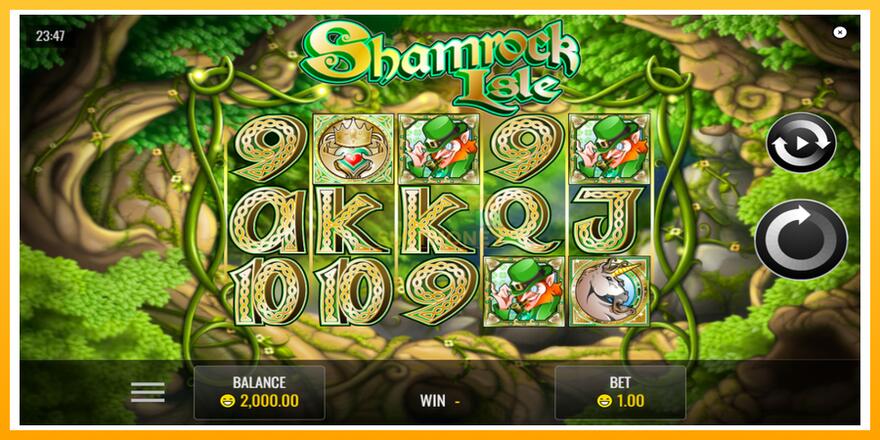 Máquina de jogos Shamrock Isle - chance de ganhar dinheiro, foto 1