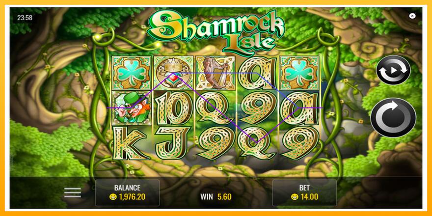 Máquina de jogos Shamrock Isle - chance de ganhar dinheiro, foto 2