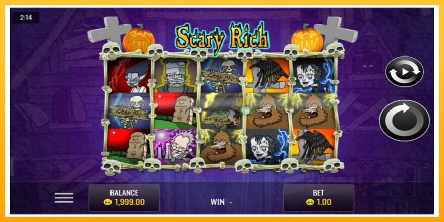 Máquina de jogos Scary Rich - chance de ganhar dinheiro, foto 1