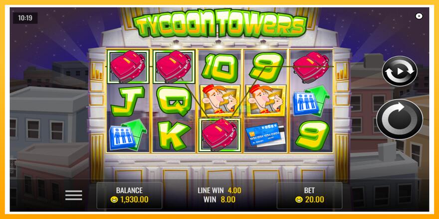 Máquina de jogos Tycoon Towers - chance de ganhar dinheiro, foto 4