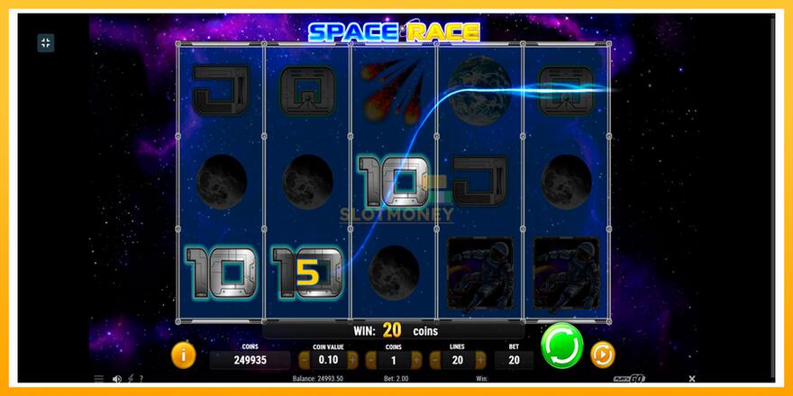 Máquina de jogos Space Race - chance de ganhar dinheiro, foto 3