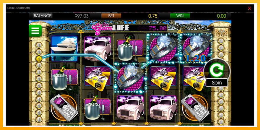 Máquina de jogos Glam Life - chance de ganhar dinheiro, foto 3