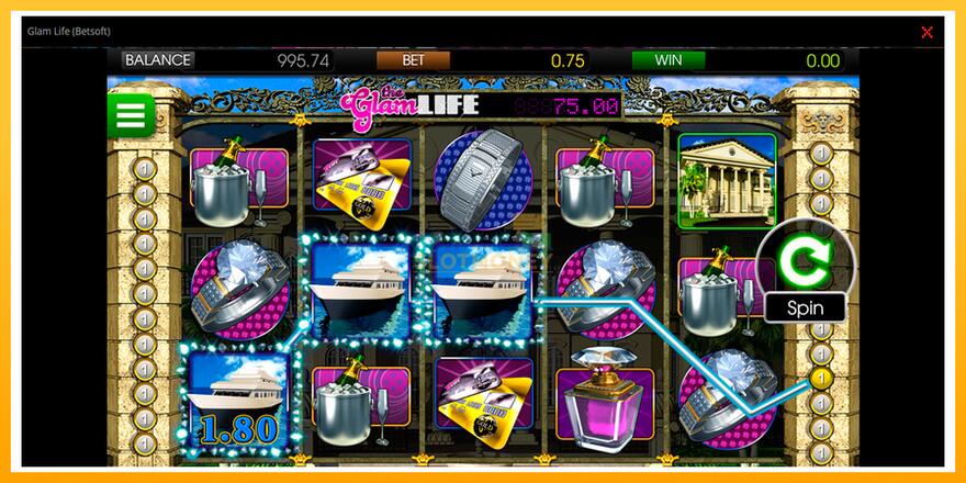 Máquina de jogos Glam Life - chance de ganhar dinheiro, foto 4