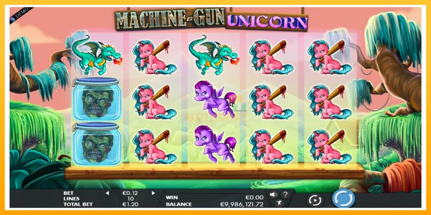 Máquina de jogos Machine Gun Unicorn - chance de ganhar dinheiro, foto 1