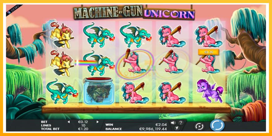 Máquina de jogos Machine Gun Unicorn - chance de ganhar dinheiro, foto 2