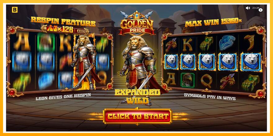 Máquina de jogos Golden Pride - chance de ganhar dinheiro, foto 1