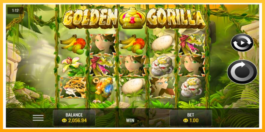 Máquina de jogos Golden Gorilla - chance de ganhar dinheiro, foto 1