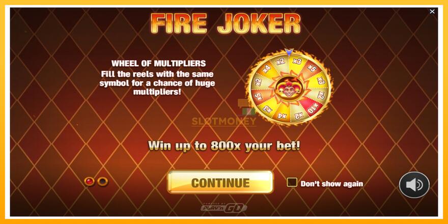 Máquina de jogos Fire Joker - chance de ganhar dinheiro, foto 1