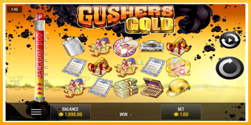 Máquina de jogos Gushers Gold - chance de ganhar dinheiro, foto 1