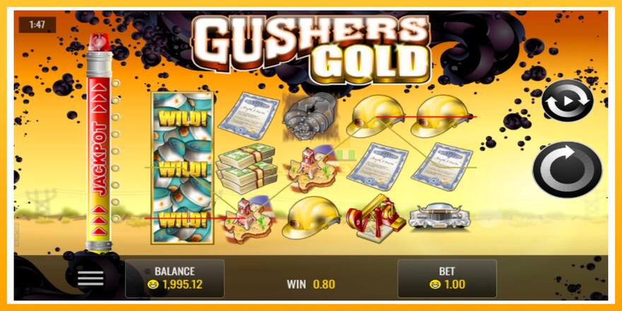 Máquina de jogos Gushers Gold - chance de ganhar dinheiro, foto 2