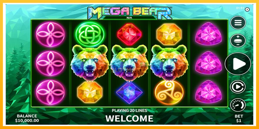 Máquina de jogos Mega Bear - chance de ganhar dinheiro, foto 2