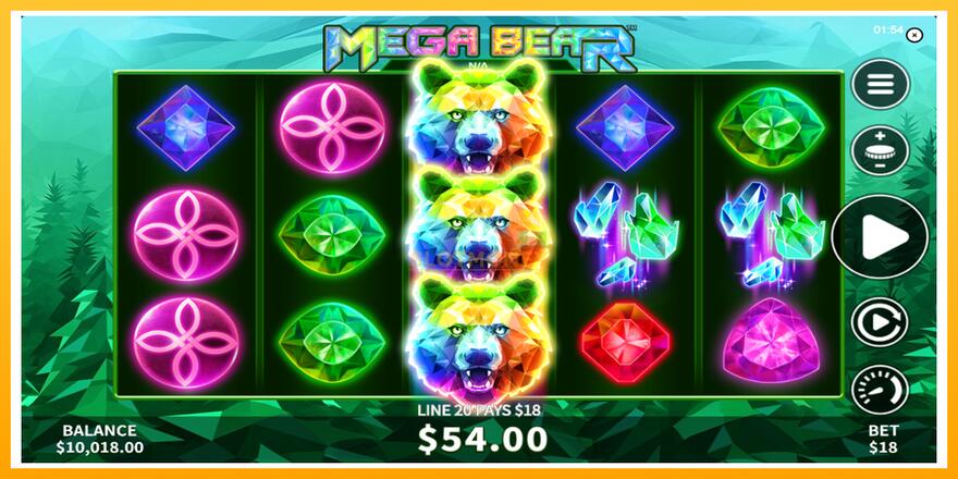 Máquina de jogos Mega Bear - chance de ganhar dinheiro, foto 3