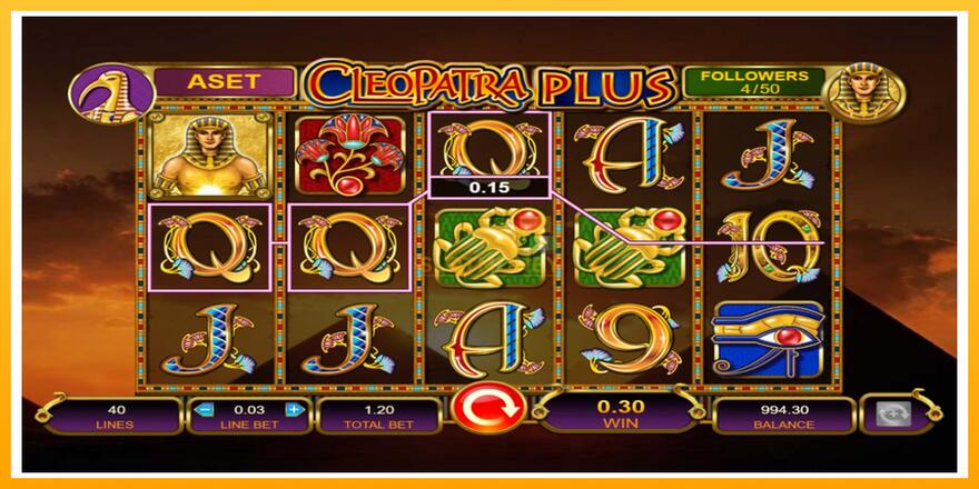 Máquina de jogos Cleopatra Plus - chance de ganhar dinheiro, foto 3