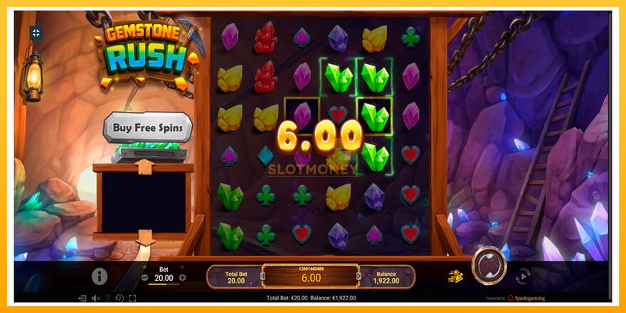 Máquina de jogos Gemstone Rush - chance de ganhar dinheiro, foto 4