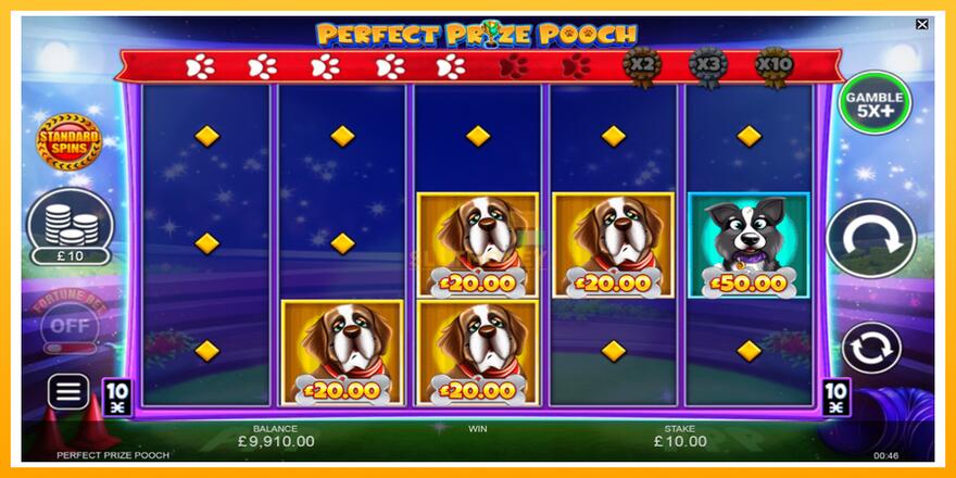 Máquina de jogos Perfect Prize Pooch - chance de ganhar dinheiro, foto 5